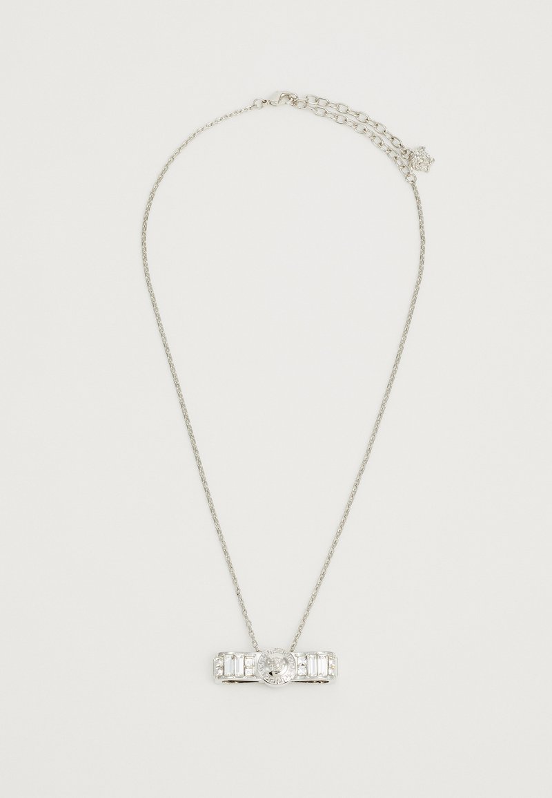 Versace NECKLACE - Colar - transparent/silver-coloured