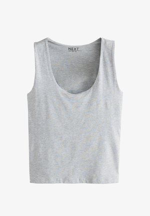 SCOOP NECK  - Viršus - grey marl