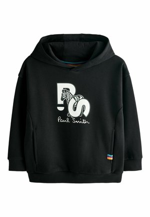 REGULAR FIT - ZEBRA GRAPHIC  - Kapuzenpullover - black