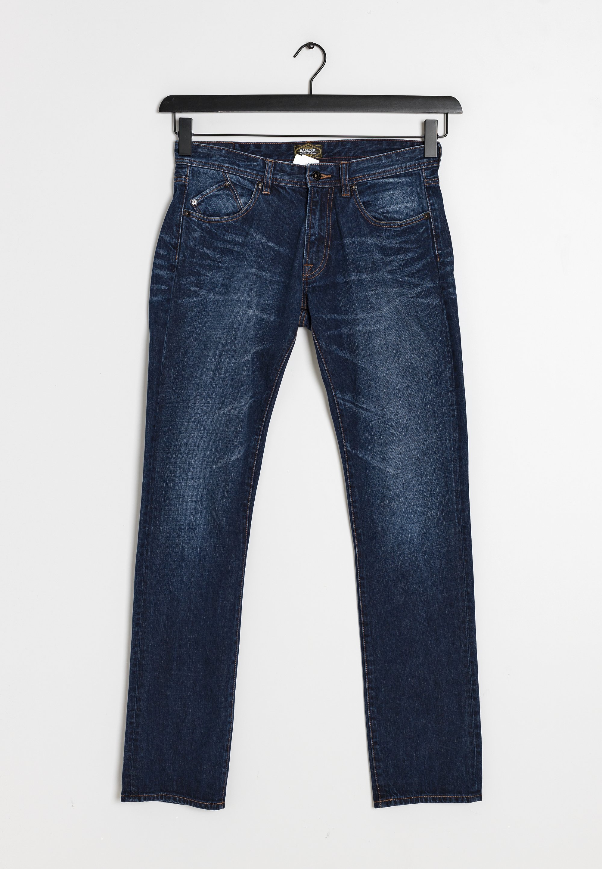 Barbour International Straight leg jeans blue (Pre-owned