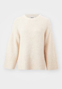 ONLMAGGIE LIFE LOOSE O NECK - Pulover - birch melange