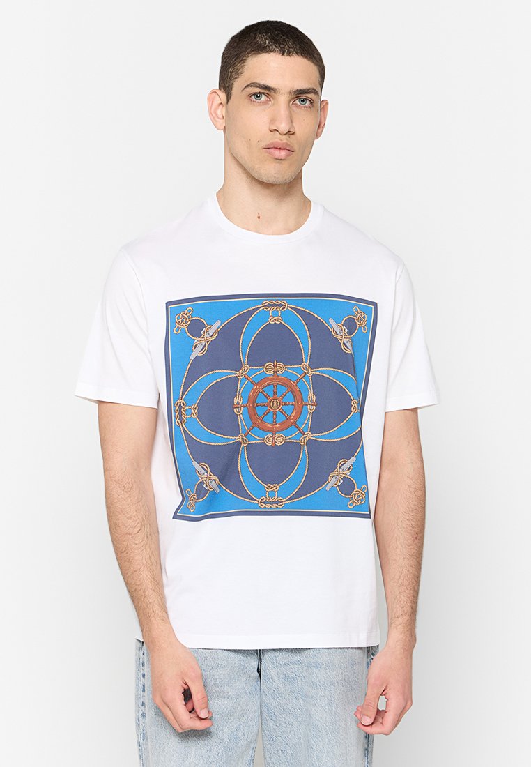 Bally T-shirt print crème Bally T-shirt print crème