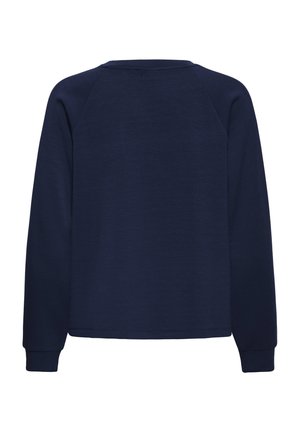 Fransa, FRAURORA PU 19 - Sudadera - navy w white contrast