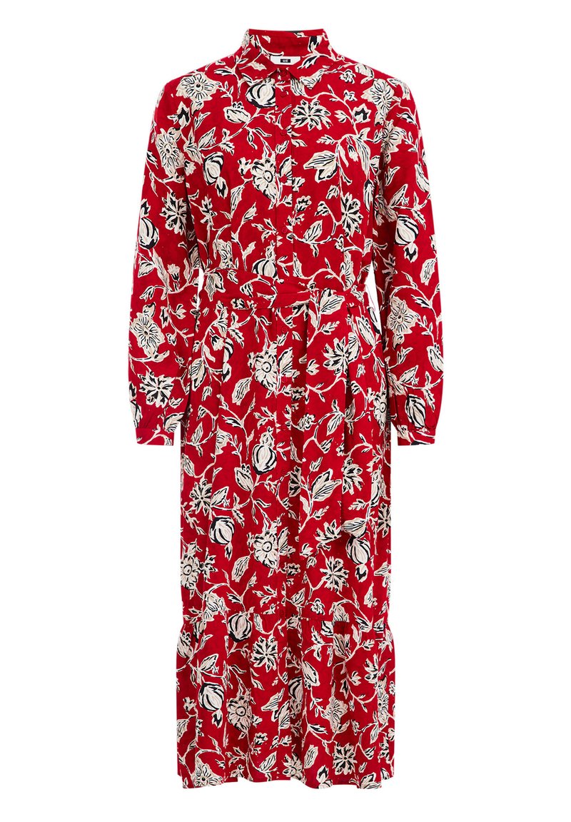 WE Fashion Blousejurk rood WE Fashion Blousejurk rood