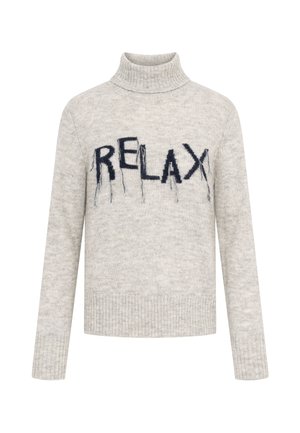 Frieda & Freddies, PULLOVE - Strickpullover - cloud grey