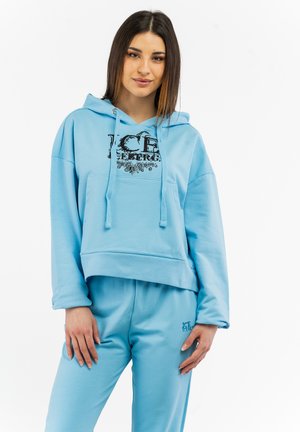 Hoodie - sky blue