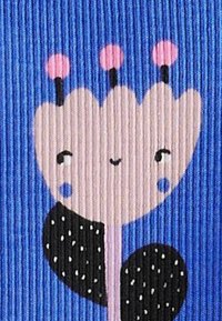 Next STANDARD - Tajice-hlače - blue pink flower