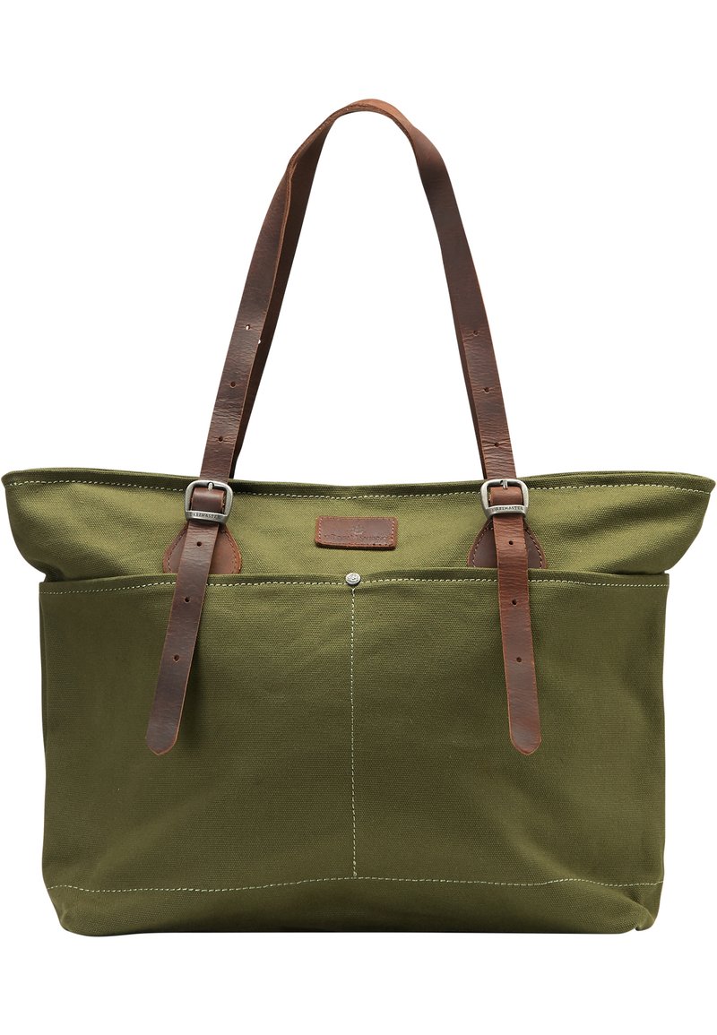 Damen Handtaschen | DreiMaster Shopping Bag oliv braun/oliv - CU71061 Damen Handtaschen | DreiMaster Shopping Bag oliv braun/oliv - CU71061