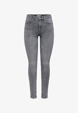 JDY JDYFINA MID RISE - Skinny-Farkut - black