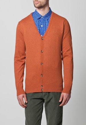 Strickjacke - orange
