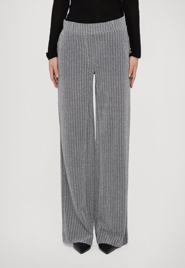 JYA - Stoffhose - silver