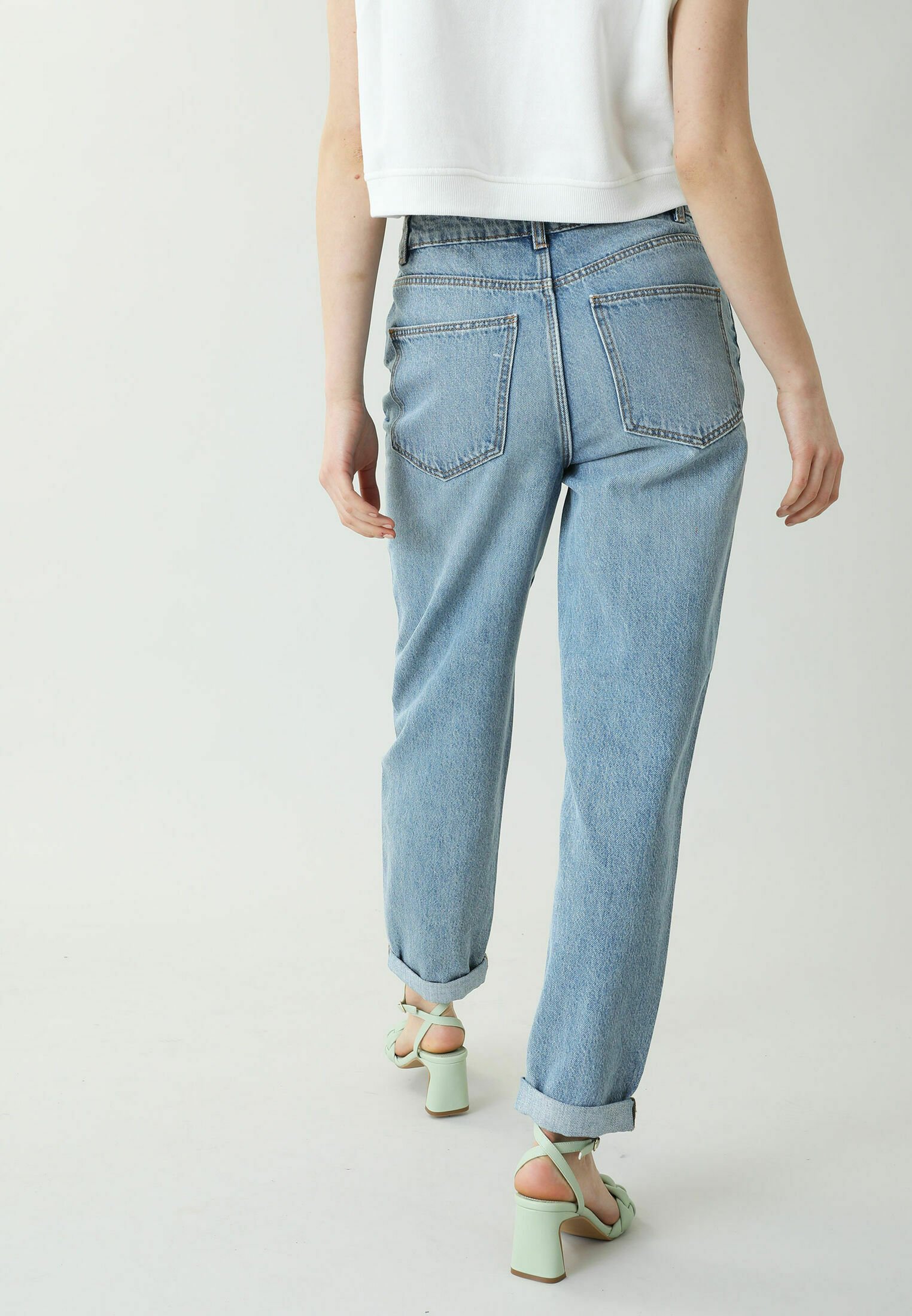 Pimkie MOM FIT JEAN - Jeans slim fit - denimblau/blu - Zalando.it