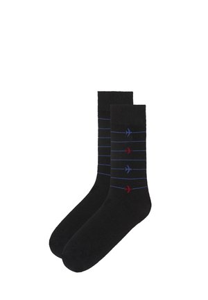 DAILY - Socken - black stripes