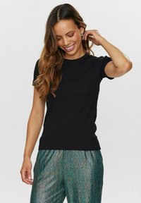 RILEY TEE - Basic T-shirt - caviar