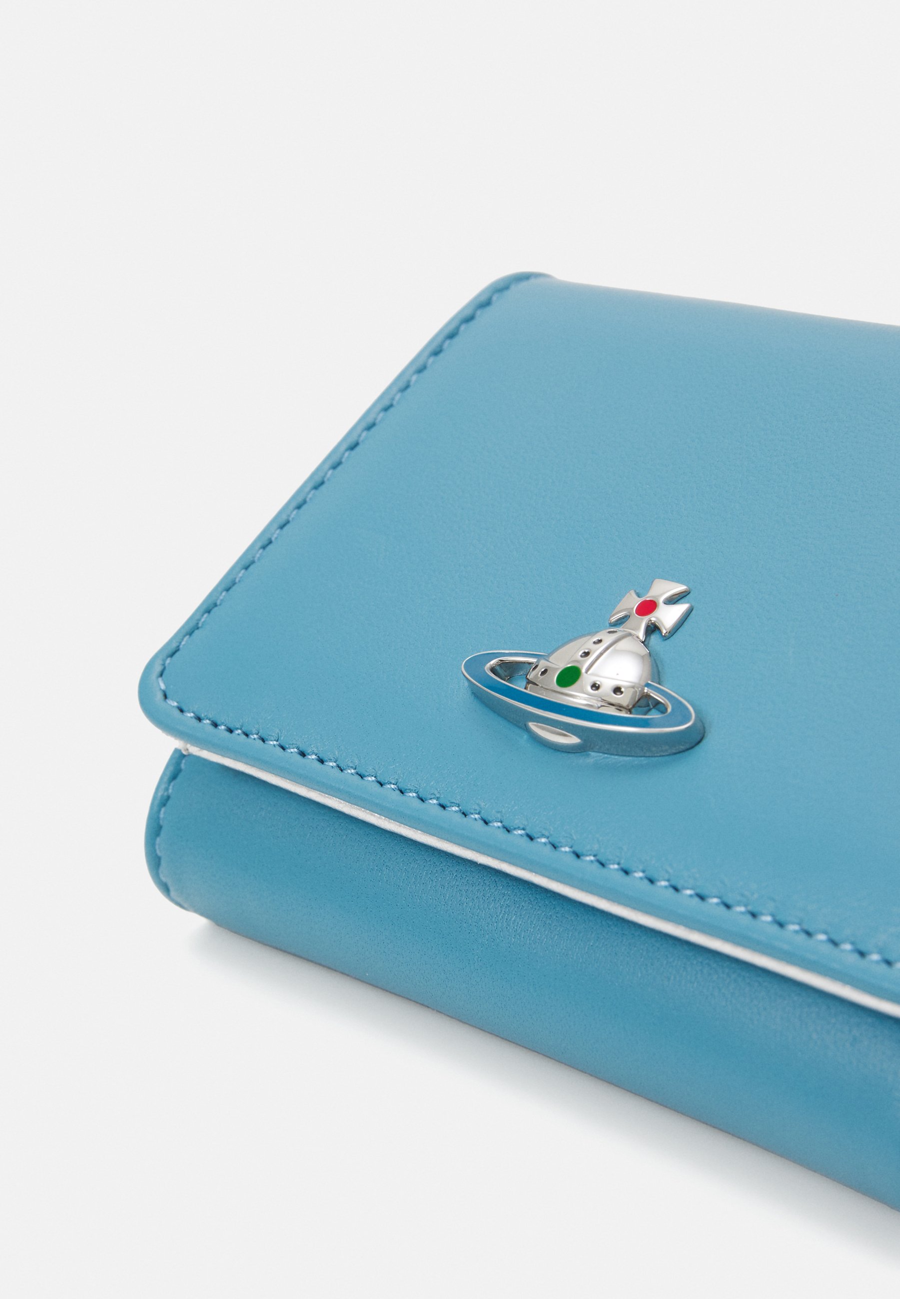 Vivienne Westwood SMALL FRAME WALLET - Wallet - blue/light