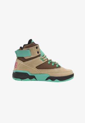 Patrick Ewing 33HI WINTER - Sneakers high - beige emperador mint leaf dubarry black