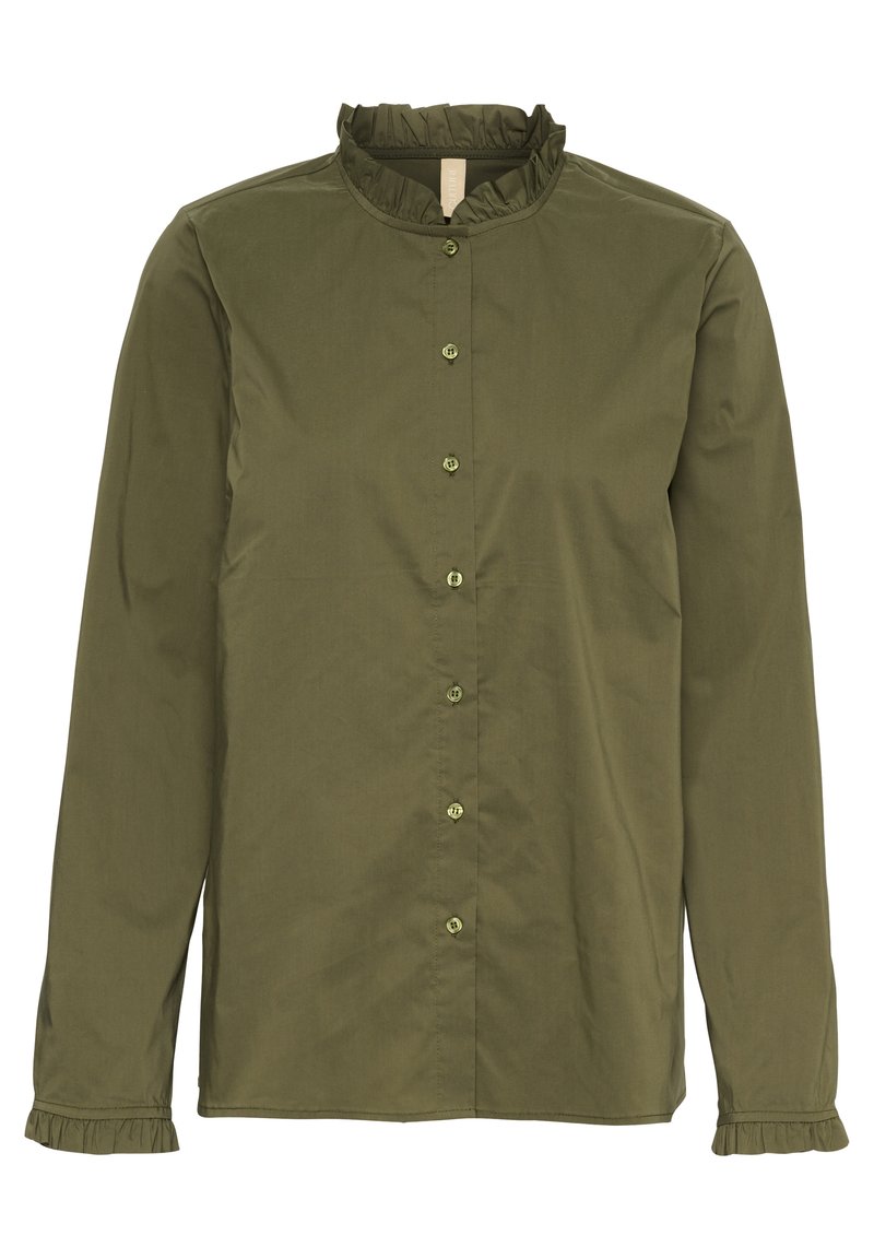 culture Overhemdblouse olijfgroen
