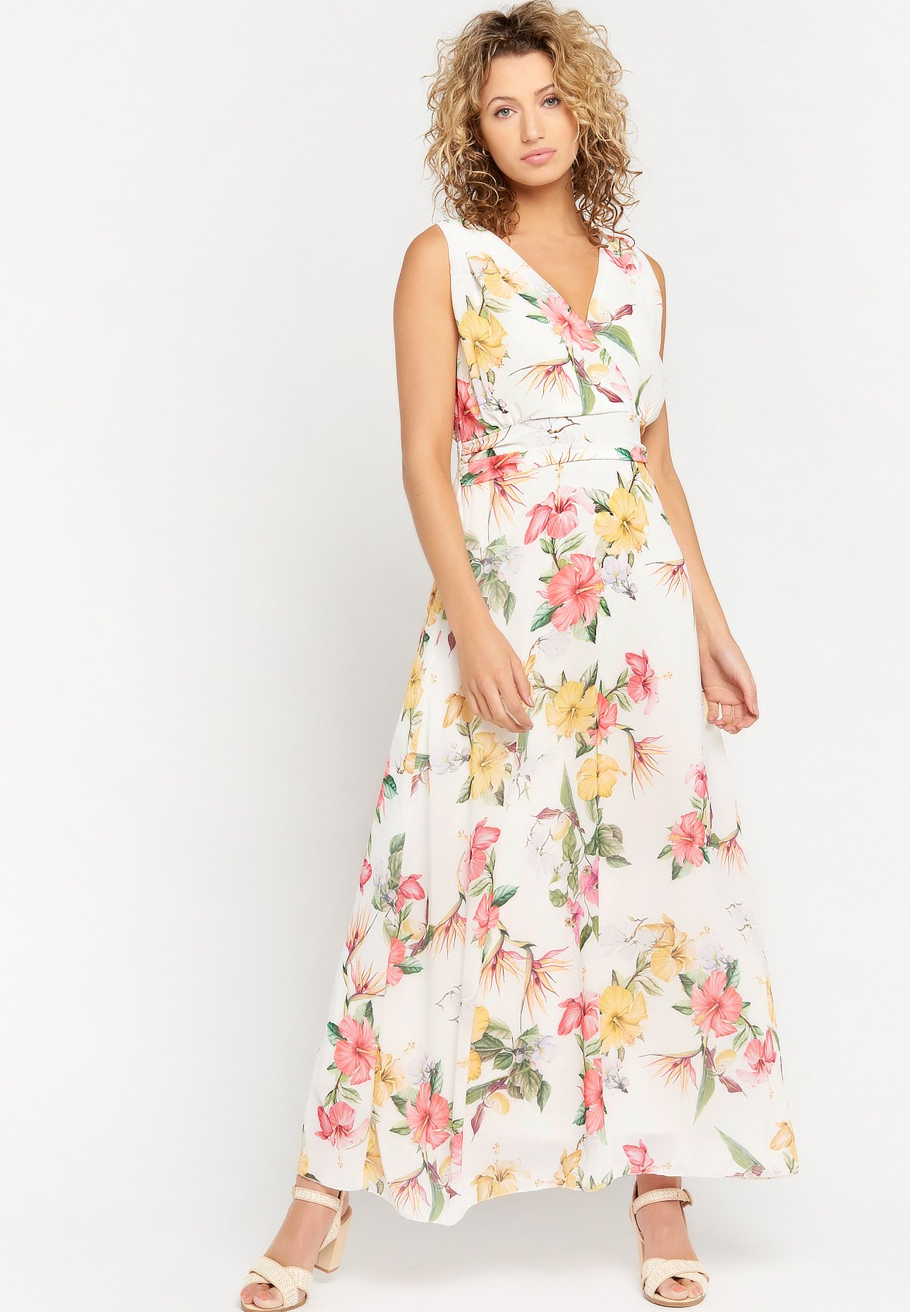 LolaLiza Vestido largo - white/blanco - Zalando.es
