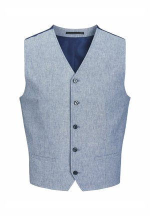 Jack & Jones PREMIUM JPRRIVIERA MIX - Waistcoat - nautical blue