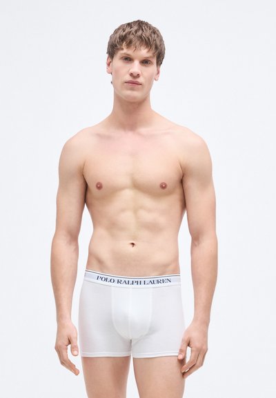 Polo Ralph Lauren TRUNK 3 PACK - Trunks - white/black/andover heather