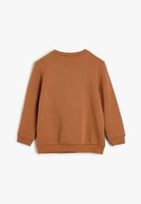 Koton EMBOSSED - Sweatshirt - brown