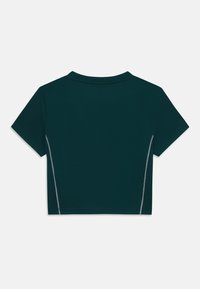 adidas Performance TEE JUNIOR UNISEX - Nyomott mintás póló - aurora ivy/white