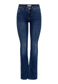 ONLY - ONLBLUSH - Bootcut jeans - dark blue denim Miniatuurafbeelding 1