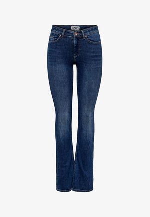 ONLBLUSH - Džíny Bootcut - dark blue denim