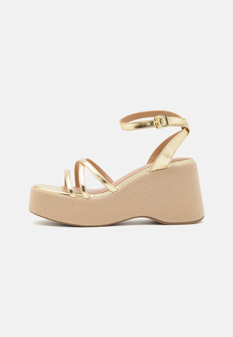 Escarpins Talons Dorés Call It Spring Taille UK 6 - Pour Soirée Et Printemps - Occasion
