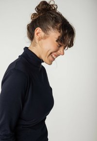 MELA TURTLENECK ANCHAL - Langarmshirt - navy