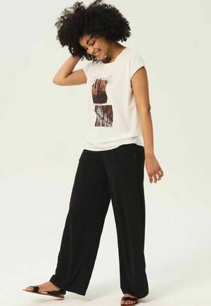 T-shirt print - off white