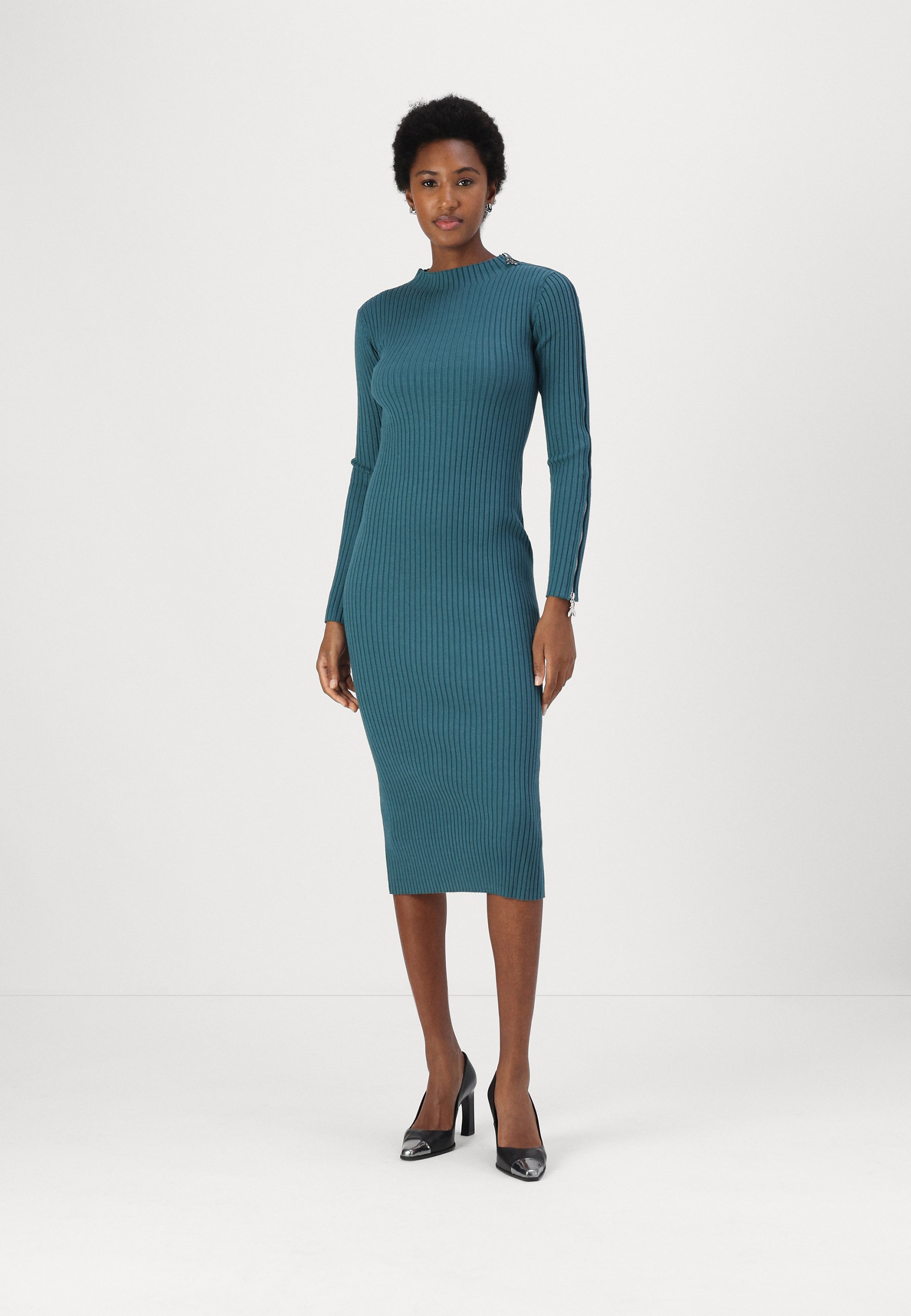 Patrizia Pepe DRESS - Jumper dress - mineral green/teal - Zalando.ie