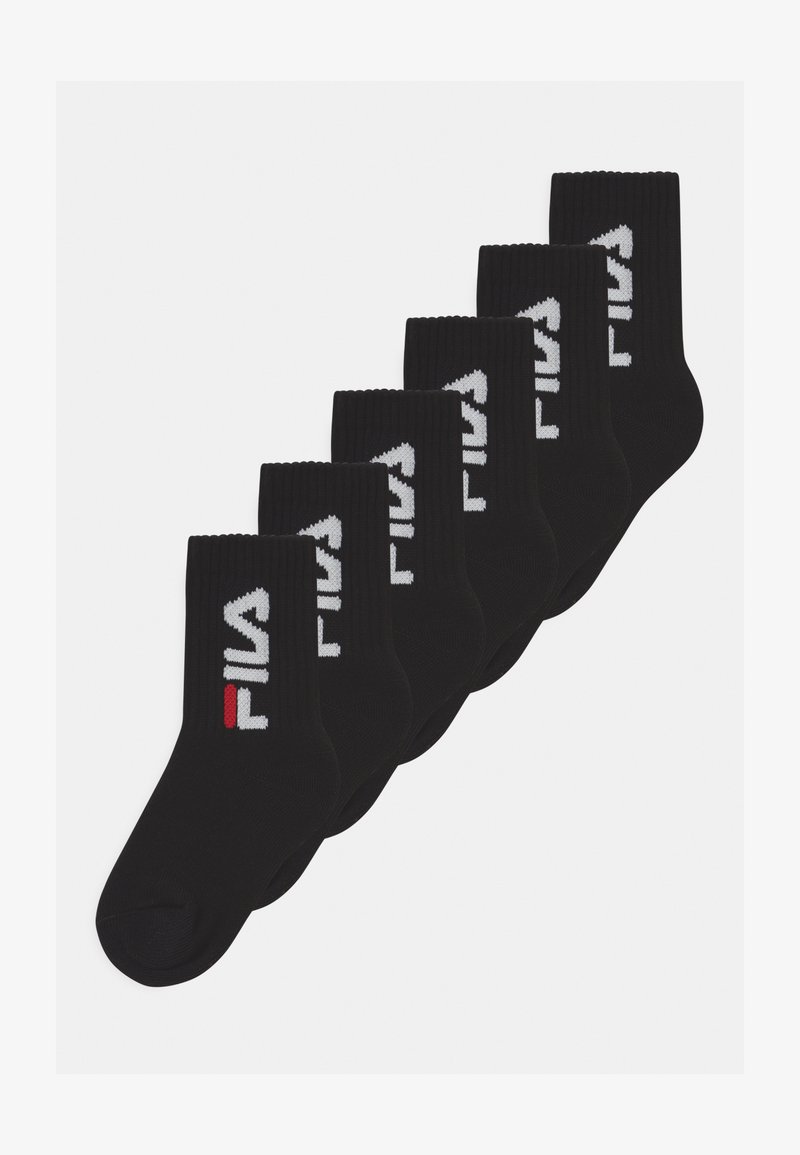 Fila - JUNIOR 6 PACK UNISEX - Ponožky - black, Zvětšit