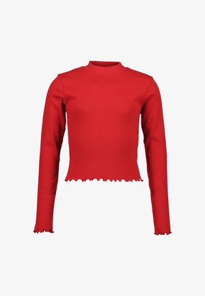 Blue Seven LANGARM MIT STEHKRAGEN - Maglione - rot