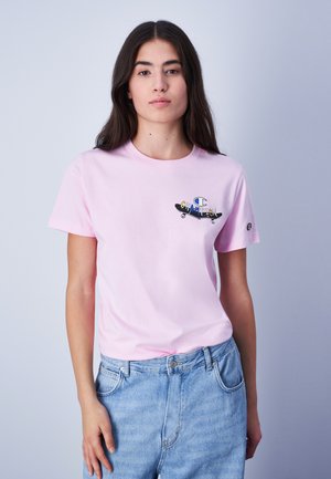 Champion CREWNECK ICONS - T-shirt con stampa - rose