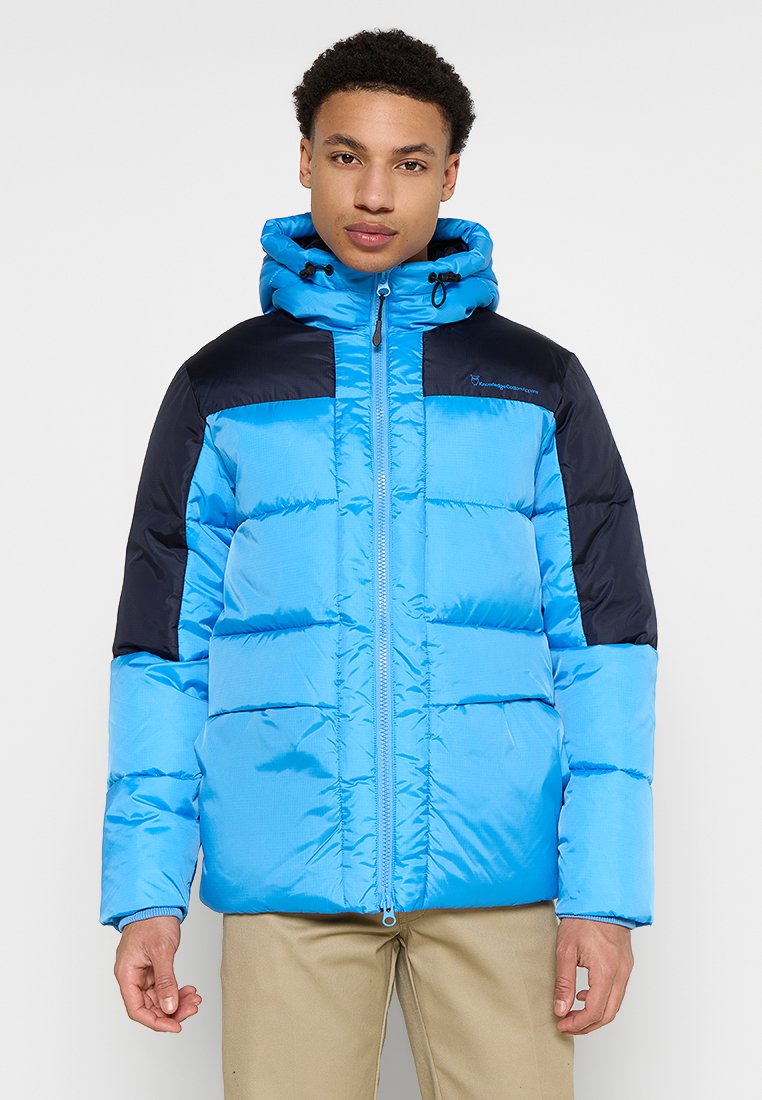 KnowledgeCotton Apparel Winterjas blauw KnowledgeCotton Apparel Winterjas blauw