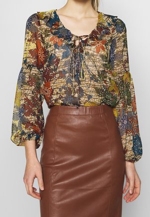 Bluse - multi-coloured
