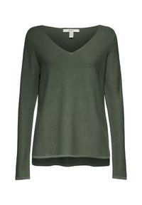 Esprit Pulover - khaki green