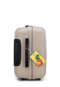 WITTCHEN MEDIUM SUITCASE WITH LUGGAGE TAG FROM ABS - Kufr - beige