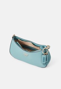 Guess NOELLE TOP ZIP SHOULDER BAG - Borsa a mano - türkis