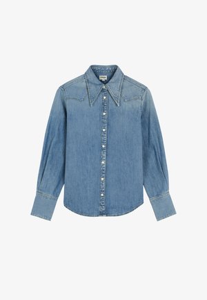 Wrangler, DRAMA COLLAR SHIRT - Camicia - classic fade