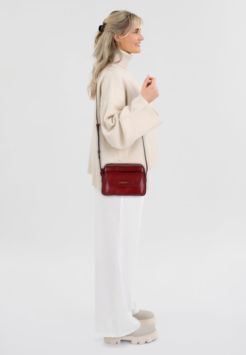 The Bridge DIANA 22.5 CM - Umhängetasche - chianti bordeaux abb oro