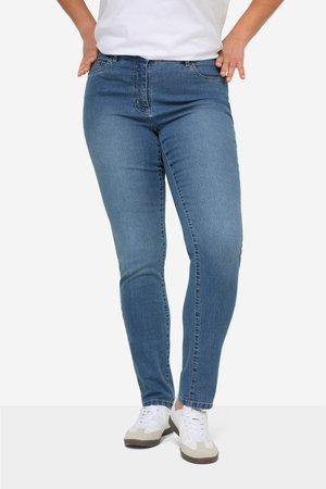 Angel of Style, JEANS EMMA, SLIM FIT, STRETCHKOMFORT, 5-POCKET - Slim fit -farkut - pale blue