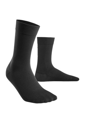 CEP COMPRESSION BUSINESS MID CUT - MADE IN GERMANY - Sports socks - black