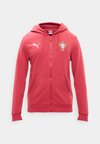 PORTUGAL FPF FTBLCULTURE HOODED JACKET - Ένδυση εθνικής ομάδας - club red/white