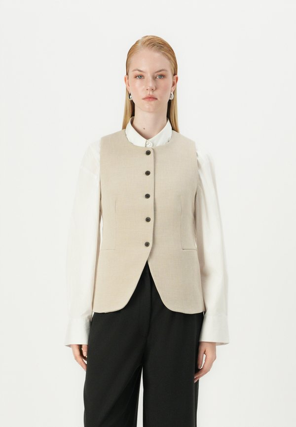 MIRABELLE MICHELLE VEST - Waistcoat - peyote