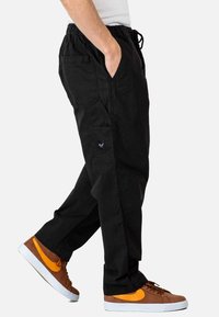 Reell REFLEX HUSTLER - Stoffhose - black canvas