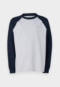 BOXY - Majica z dolgimi rokavi - grey/navy