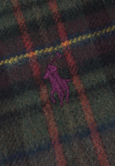 Polo Ralph Lauren PLAID WOOL CASHMERE SCARF - Šalikas - green