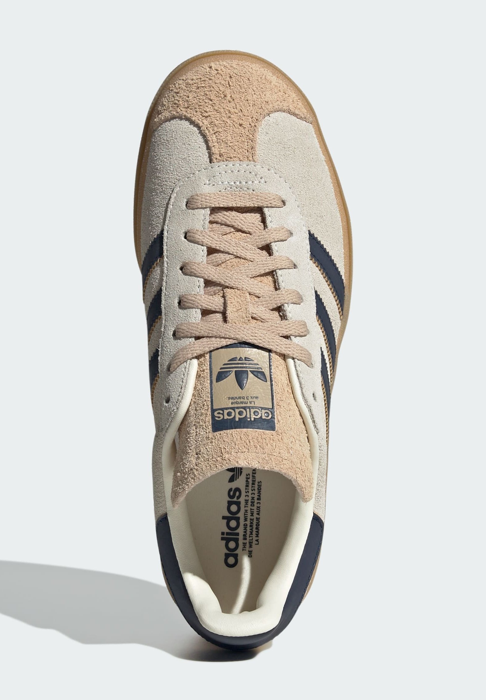 adidas Originals GAZELLE BOLD - Sneaker low - cream white